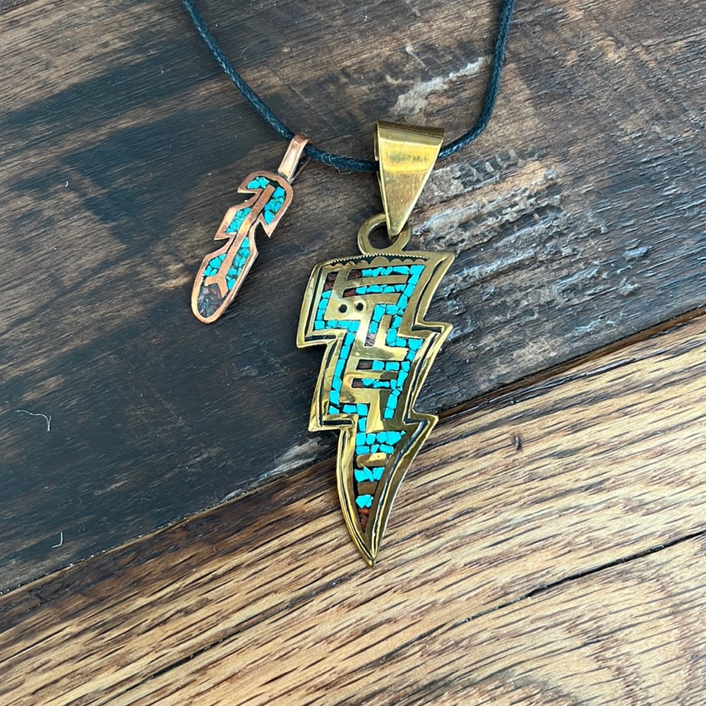 Turquoise and Coral Necklace